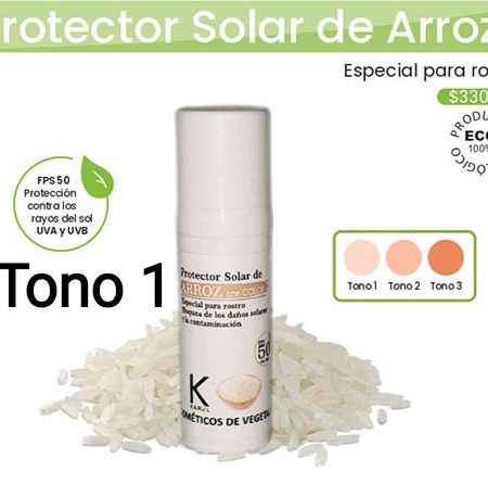 Protector Solar de Arroz #1