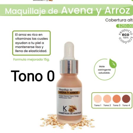 Maquillaje de Avena y Arroz #0