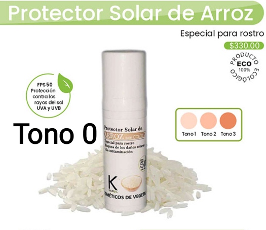 Protector Solar de Arroz #0