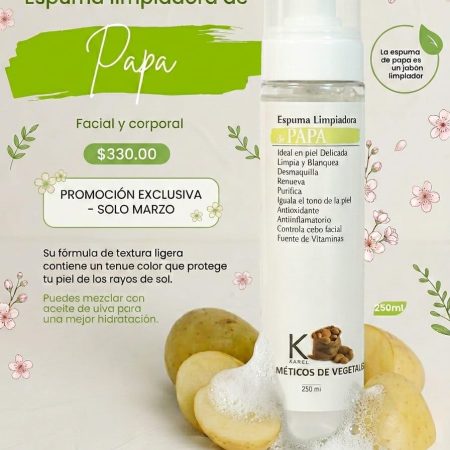 Promoción ESPUMA DE PAPA