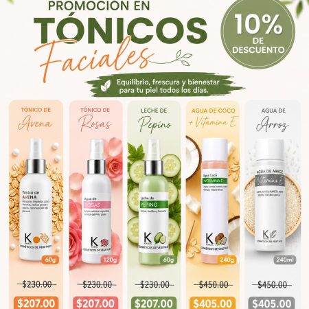 Promoción Tónicos Arroz y Coco